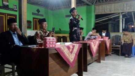 Sosialisasi Pengisian Lowongan Pamong Dusun Kuwaru Desa Poncosari