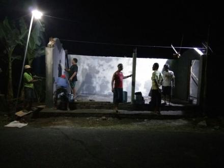 Renovasi Pos Ronda Rt 02 Dusun Sambeng I