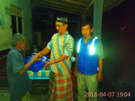 Bantuan Untuk Korban Bencana Pohon Tumbang Dusun Godegan