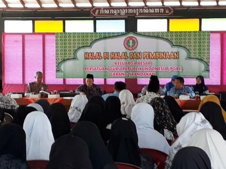  Halal Bi Halal dan Pembinaan Persatuan Guru Republik Indonesia (PGRI) cabang Srandakan