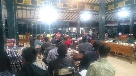 Gladi Bersih Hari Jadi Desa Poncosari