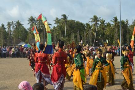 Reog Samudra Budaya Ikut memeriahkan Hari Jadi Desa Poncosari.