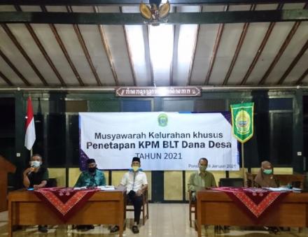 Musyawarah Penetapan KPM BLT DD