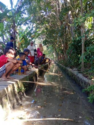 Meriahkan HUT RI, Warga Koripan Adakan Lomba Mancing