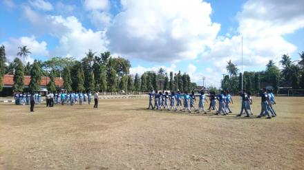 Pelatihan Paskibra Kapanewon Srandakan