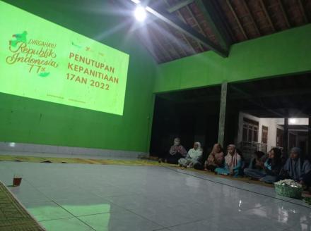 Rapat Pembubaran Panitia HUT RI Dusun Wonotingal