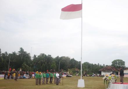 Upacara Hari Jadi Kalurahan Poncosari Ke 76