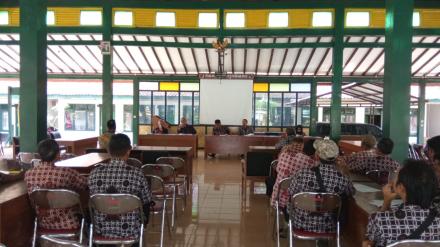 Rapat Koordinasi, Sarana Informasi Pamong Kalurahan Poncosari