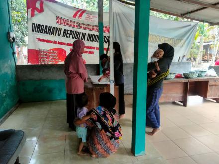 MonitoringTumbuh Kembang Anak, Giat Rutinitas Posyandu Balita Dusun Ngentak