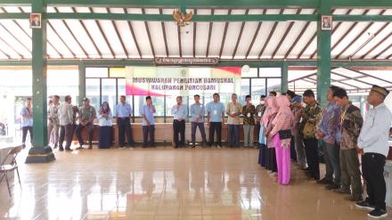 Giat Musyawarah Pemilihan Anggota Bamuskal Poncosari