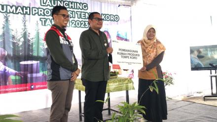 Peresmian Rumah Produksi Tempe Koro Berlian Progo