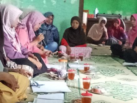 Pertemuan PKK Dusun Talkondo