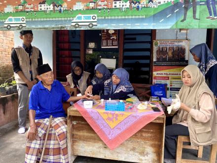 Pantau Kesehatan Warga, Giat Posyandu Dusun Cangkring
