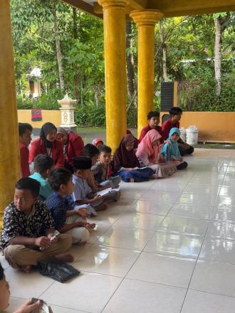 Pendampingan TPA  Anak Dusun Wonotingal