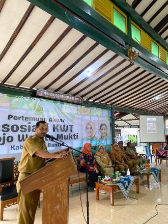 Pertemuan Akbar KWT Projo Wanita Mukti Kabupaten Bantul
