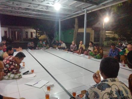 Sosialisasi Pengelolaan Drainase Dusun Ngentak