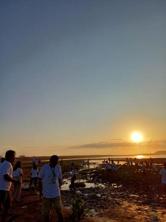 Uoayakan Perlindungan Garis Pantai, Warga Ikuti 