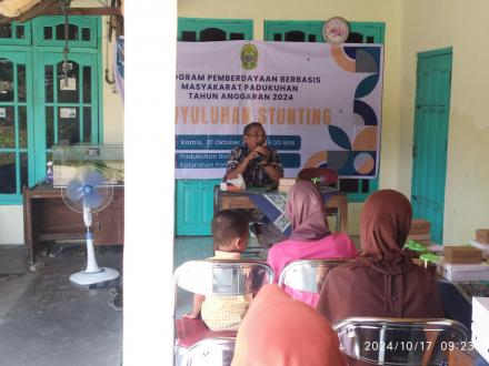 Giat Penyuluhan Melalui PBMP Dusun Bodowaluh