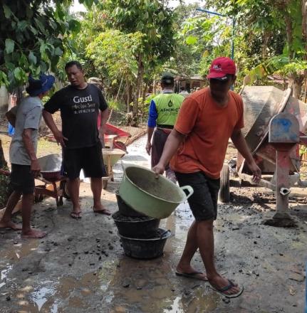 Giat Cor Blok Dusun Singgelo