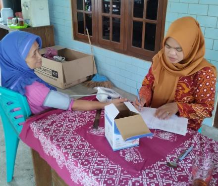 Pantau Kesehatan, Lansia dan Balita Dusun Besole Ikuti Posyandu