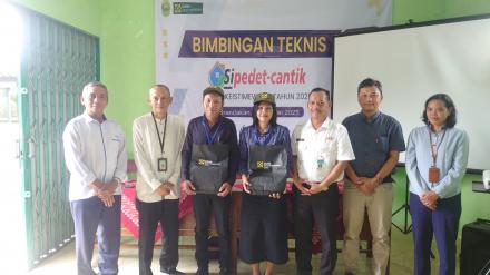 Bimtek Pendataan SiPedet Cantik Kalurahan Poncosari