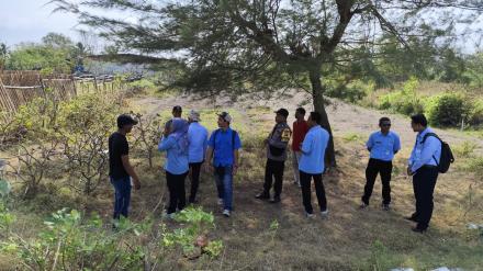 Survey Lokasi Pengembangan Kampung Nelayan Merah Putih