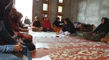 Pertemuan KPM Bansos PKH Dusun Talkondo