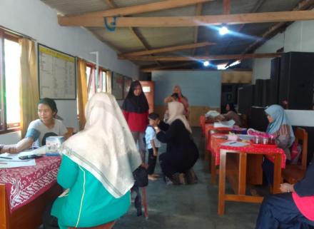 Pelaksanaan Giat Posyandu Dusun Singgelo