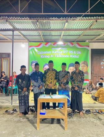 Serah Terima Jabatan RT Dusun Singgelo