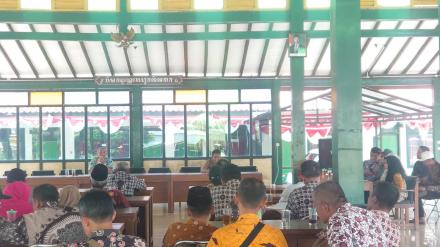 Rapat Kordinasi Pamong Kalurahan Poncosari