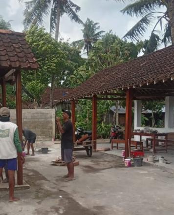 Gotong Royong Bersih Makam Dusun Gunturgeni, Sebagai Rangkaian Acara Nyadranan