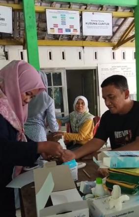 Pemeriksaan Kesehatan Skrining PTM Dusun Polosiyo