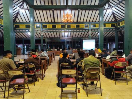 Rapat Pleno Penetapan dan Pengumuman Daftar Pemilih Sementara (DPS) Kalurahan Poncosari