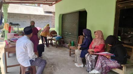 Monitoring Bantuan Usaha Baznas Kabupaten Bantul di Dusun Jragan 2