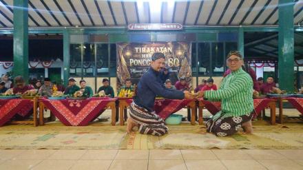 Malam Tirakatan Peringatan Hari Jadi ke-80 Kalurahan Poncosari