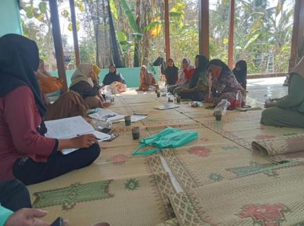 KWT Dusun Sambeng III Gelar Pertemuan Rutin